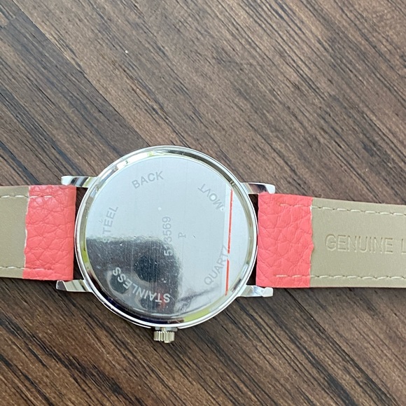 Stainless steel back watches in genuine leather - Picture 5 of 9